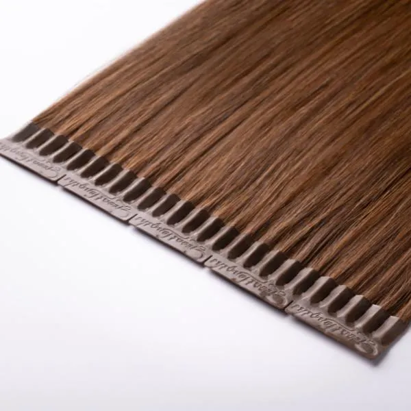 Great Lengths Tape-Extensions in Braun