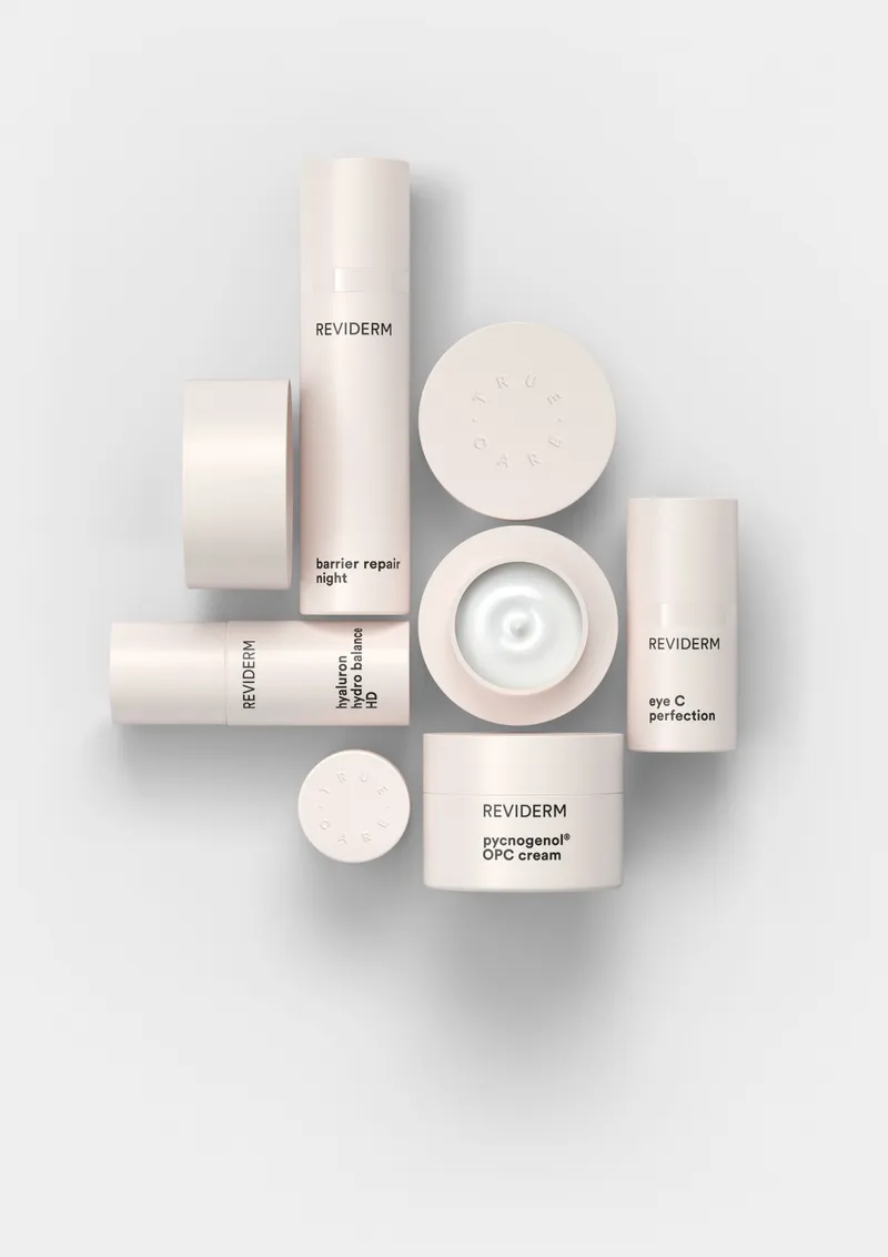 Reviderm Pflegeprodukte der Linie True Care